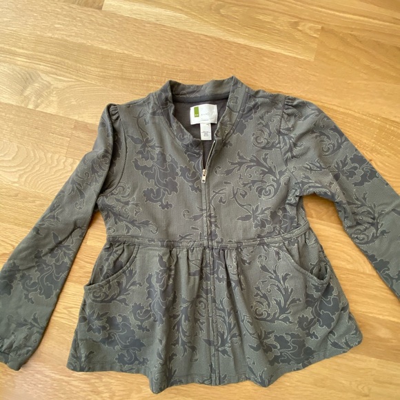 Urban Outfitter’s cotton print jersey zipup jacket - Picture 2 of 5